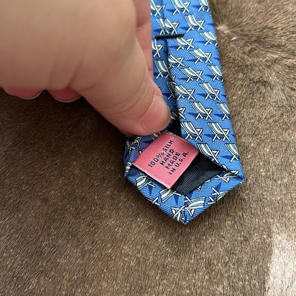 Vineyard Vines Beach Hair Lounger Tie Silk - Picture 5 of 5